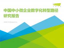 2022年中国中小微企业数字化转型路径研究报告