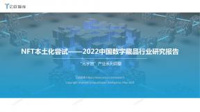 2022中国数字藏品行业研究报告
