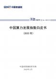中国算力发展指数白皮书（2022年）