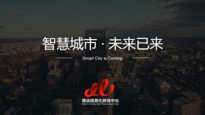 智慧城市 未来已来