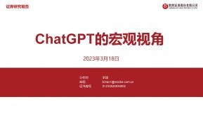 ChatGPT的宏观视角