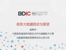 政务大数据现状与展望