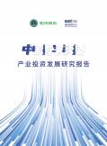 中国数字科技产业投资发展研究报告